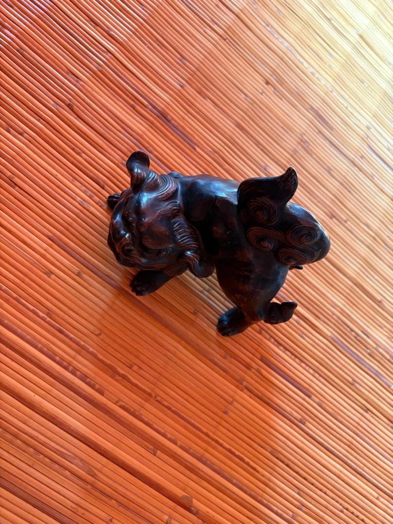 獅子　置物