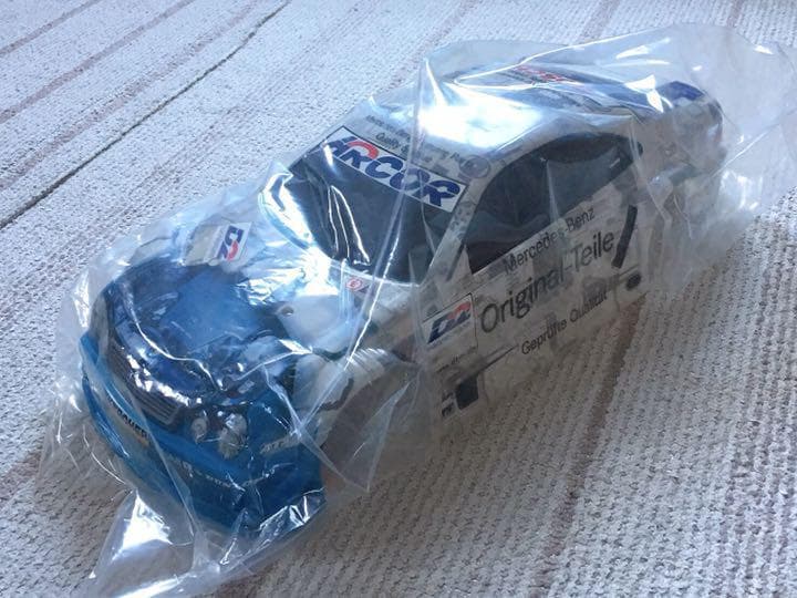 絶版 タミヤ RC 1/10 メルセデス CLK DTM 完成ボディ&ベアリング