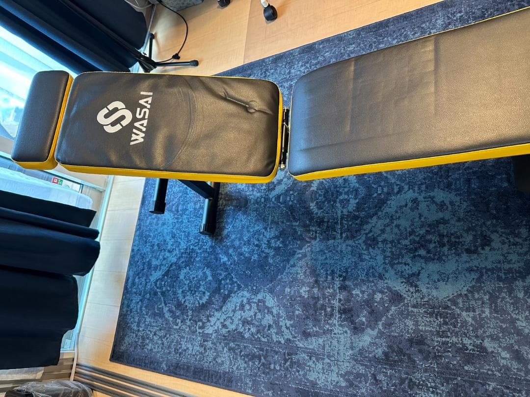 【セット価格】可変式ダンベル40kg 2つ、折り畳み式ベンチシート、フロアマット