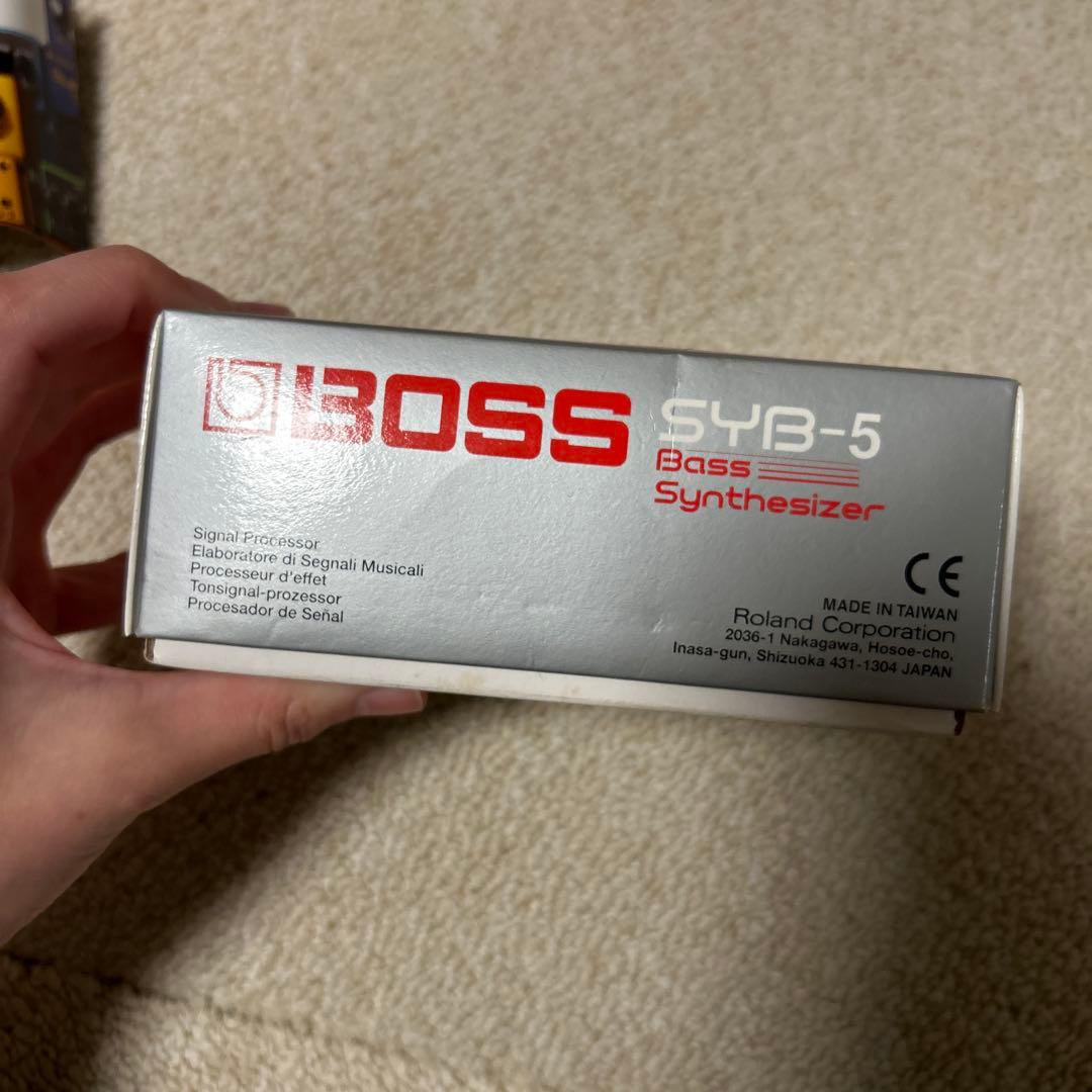 BOSS SYB-5 エフェクター　ベースシンセサイザー