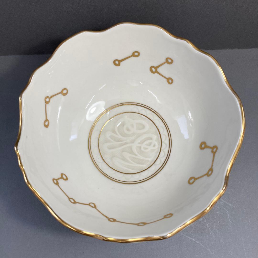 茶道具 菓子噐 黄交趾彫刻 菓子鉢 平安 瑞香 造 N7
