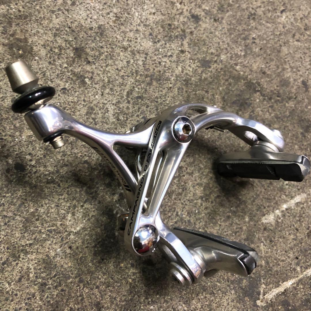 Campagnolo Athena キャリパーブレーキ シルバー　前後セット