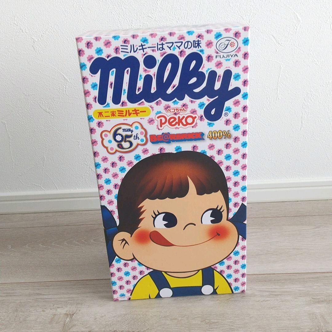 ベアブリック BE@RBRICK ペコちゃん milky 65th 400%