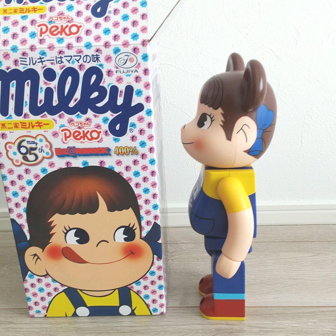ベアブリック BE@RBRICK ペコちゃん milky 65th 400%