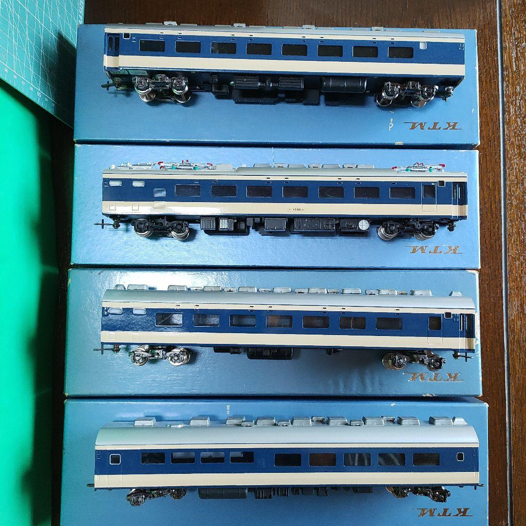 カツミ模型店HOゲージ　581系電車中間車4両セット