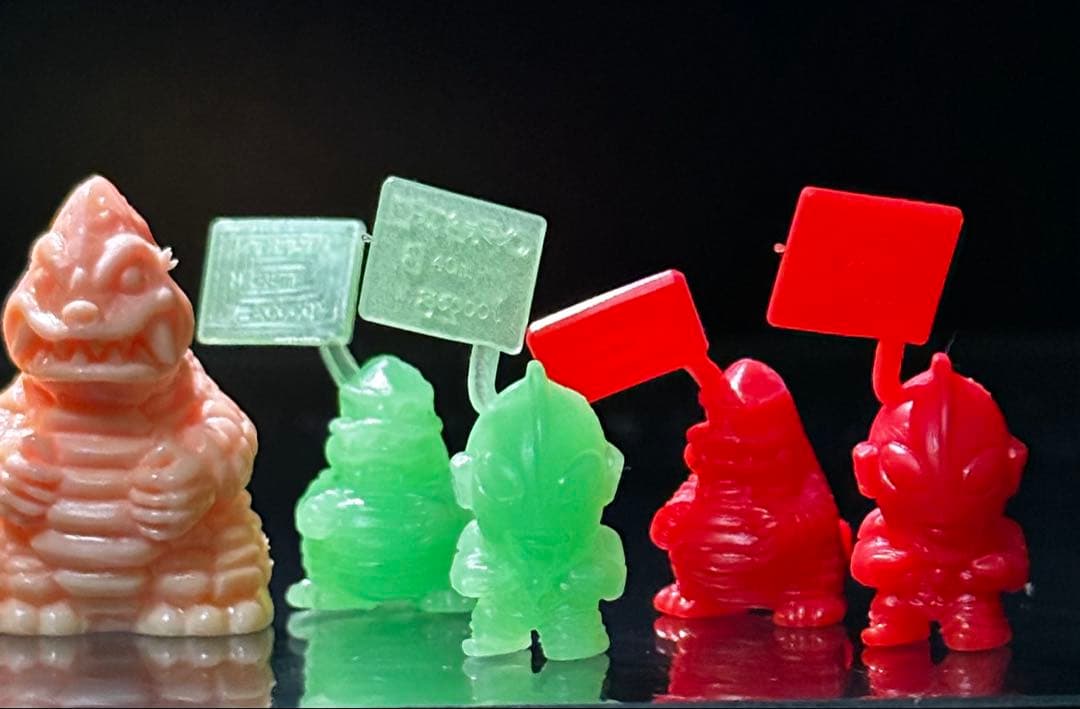 【激レア】ポピー　レッドキング　ソフビ　80年代レッドキングソフビ　他おまけ多数