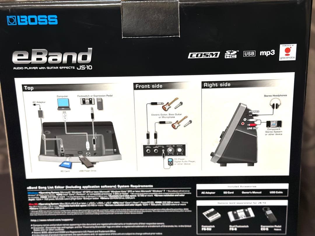 【ウィガム 様】BOSS eBand JS-10