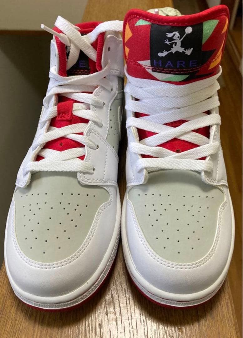 シューズ(女性用) NIKE AIR JORDAN 1 MID WB BG 24cm