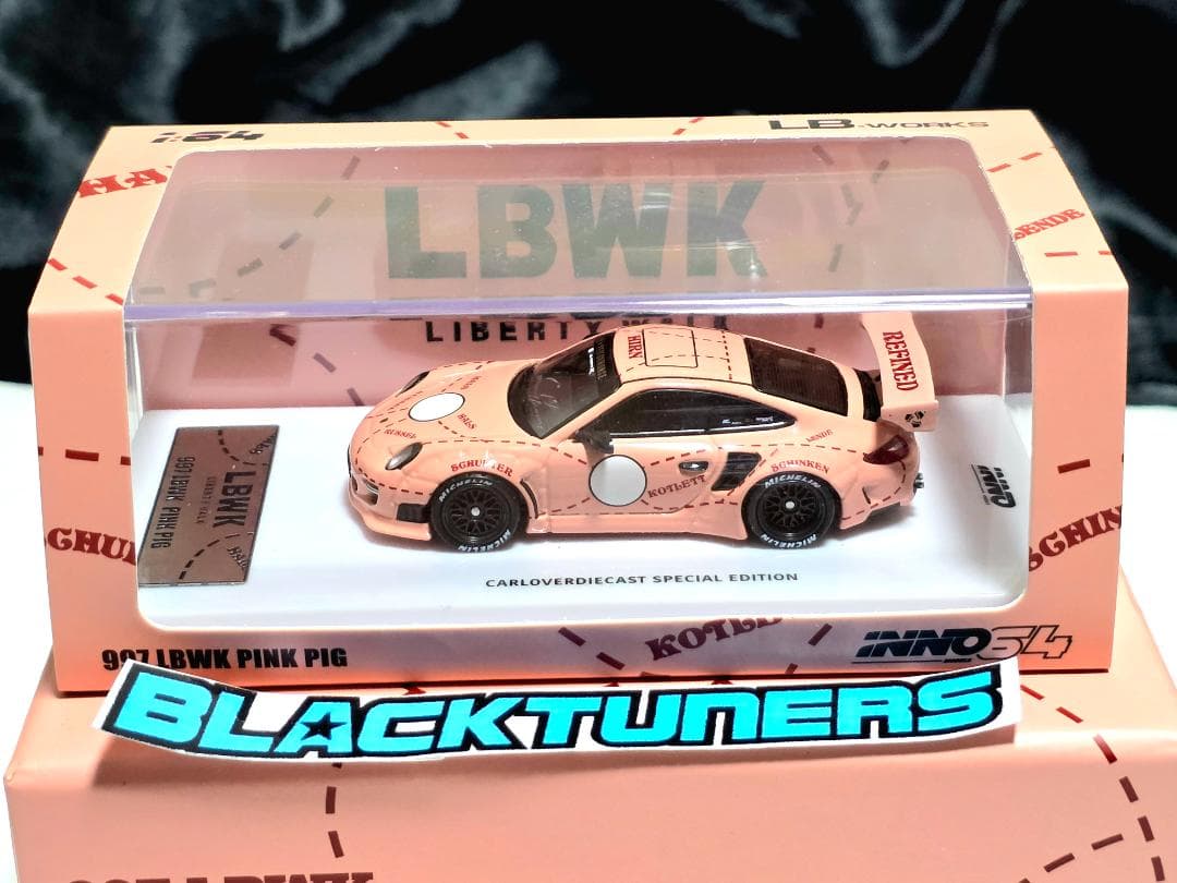 Inno64 リバティーウォーク PORSCHE LBWK PINKPIG