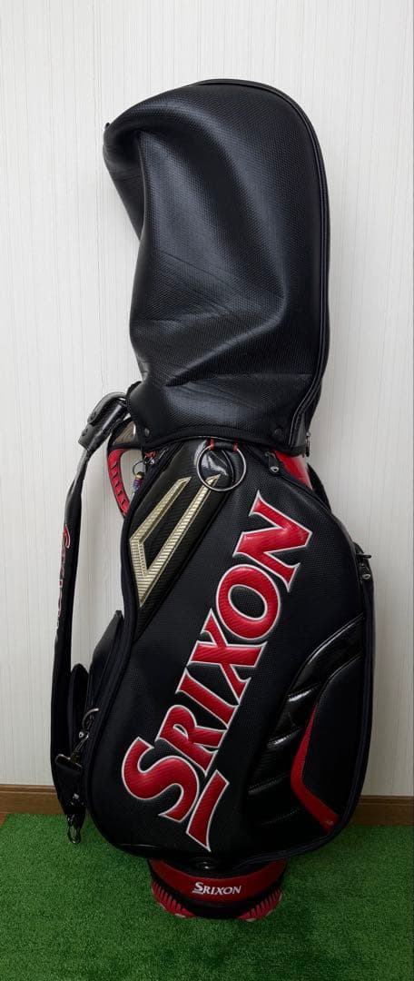 Srixon Z キャディバッグ 黒/赤