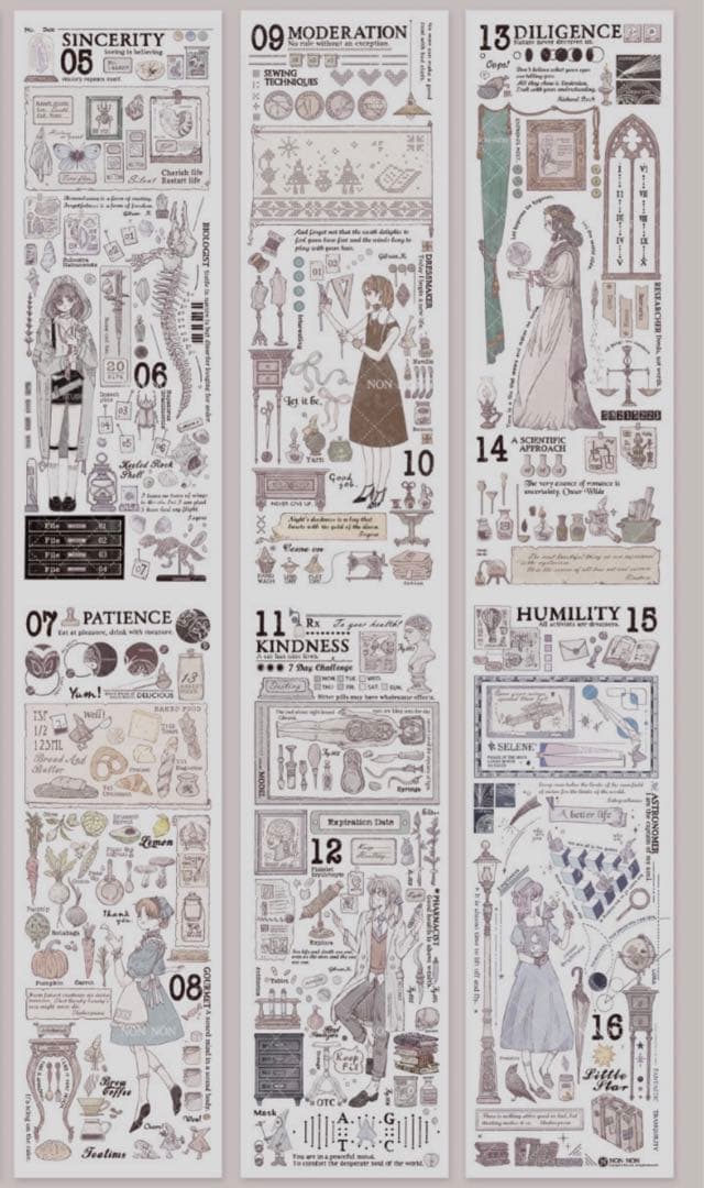 海外マスキングテープ 切り売り No.140