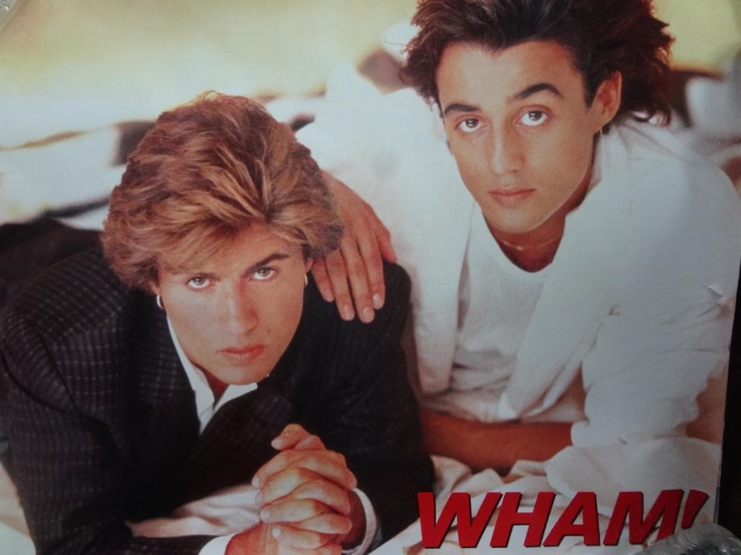 Wham!   ●     ワム!　　販促　非売品ポスター　1980年代