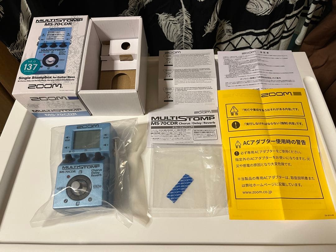 ZOOM MS-70CDR マルチストンプ