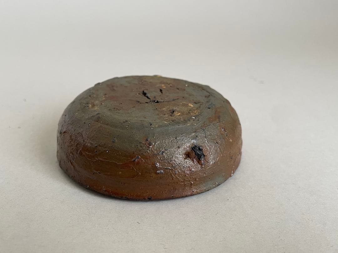 國吉清尚 ぐい呑 酒器 お猪口 やちむん 焼き締め　検索:島武己(武巳) 国吉