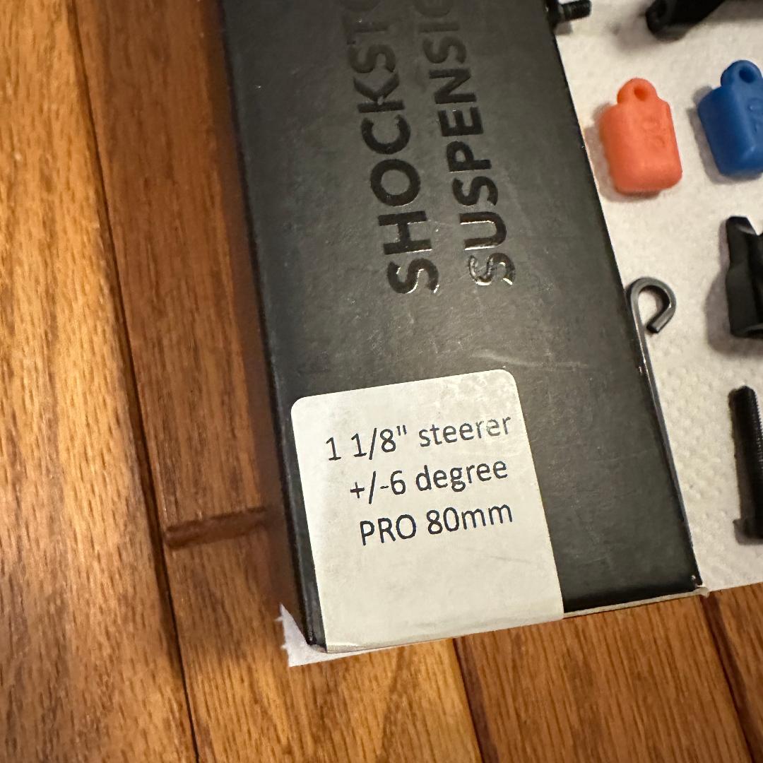 Redshift ShockStop PRO ステム 80mm 1:1/8
