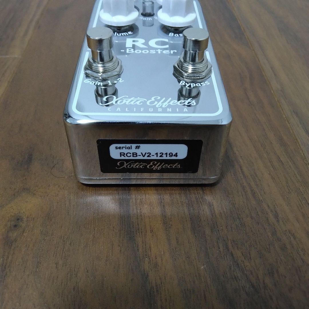 Xotic RC Booster V2 クリーンブースター