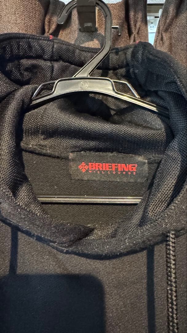 BRIEFING ブリーフィング スウェット フーディー パーカー M