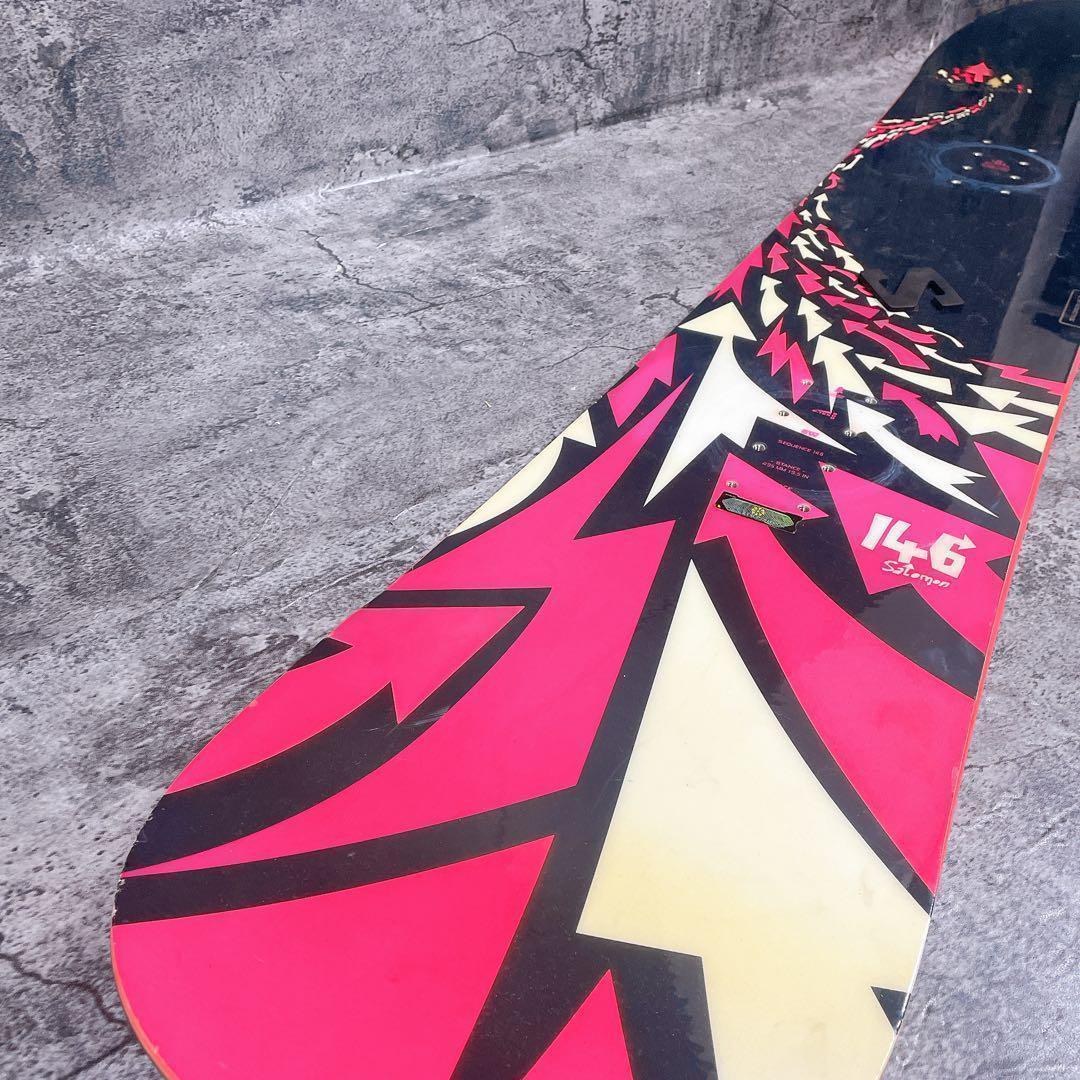salomon スノーボード 146cm 傷あり