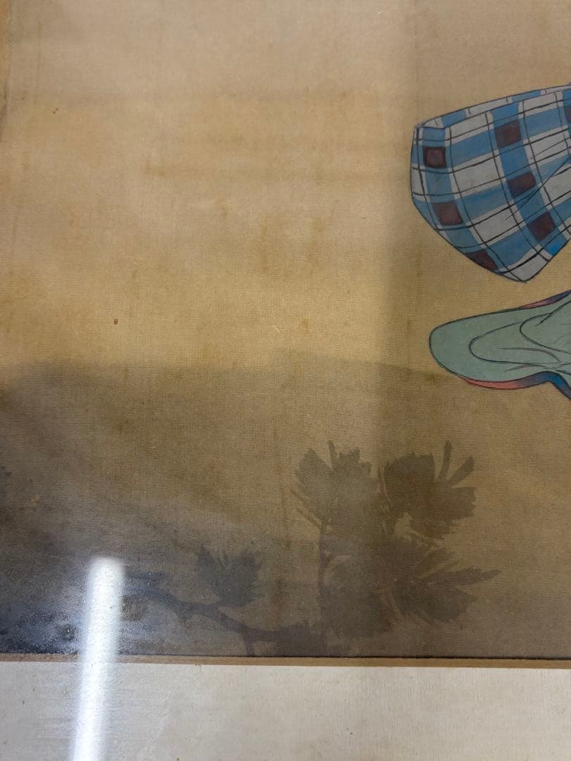 浮世絵 美人画 絹本画 歌麿 美術 アンティーク 骨董品