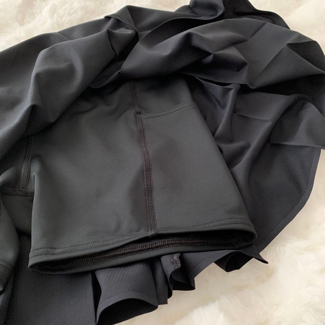 on Court Skirt Pleated XS ブラック