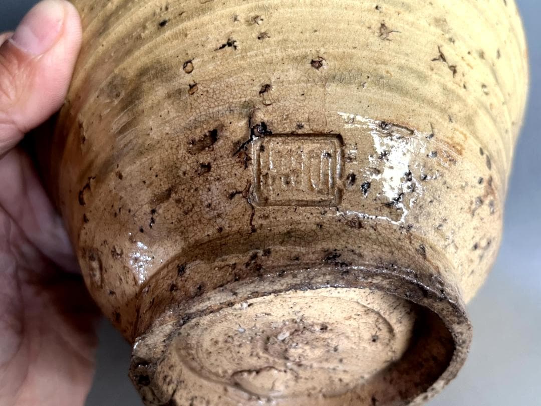 茶碗■古い黄伊羅保茶碗 古井戸茶碗 古美術 時代物 骨董品■