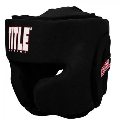 （未開封新品）TITLE BOXING GELヘッドギア 黒　Lサイズ