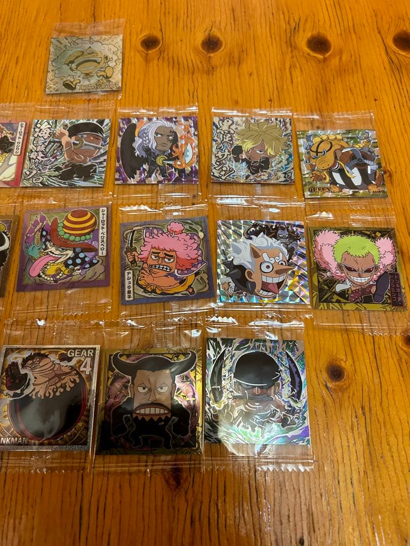 ワンピース大海賊ウエハース  ニカ　裏グランドレアルフィ　セット