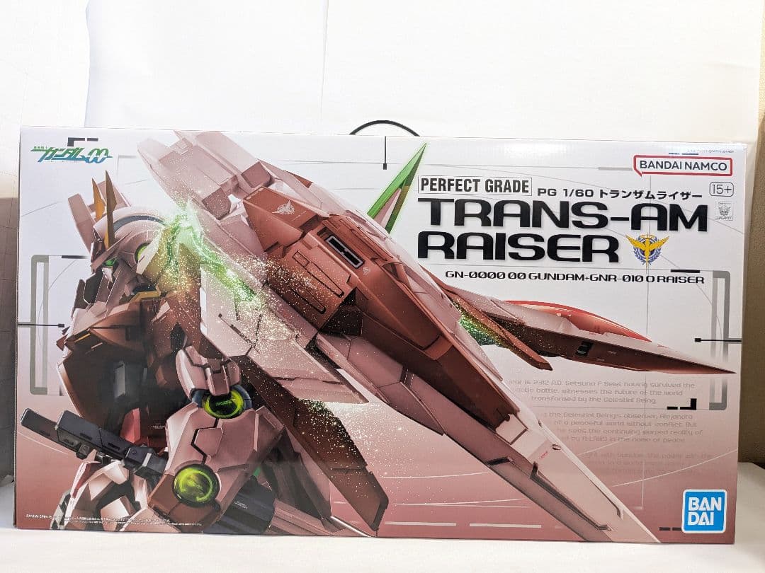 【未開封】PG　1/60 トランザムライザー　機動戦士ガンダムOO　ダブルオー