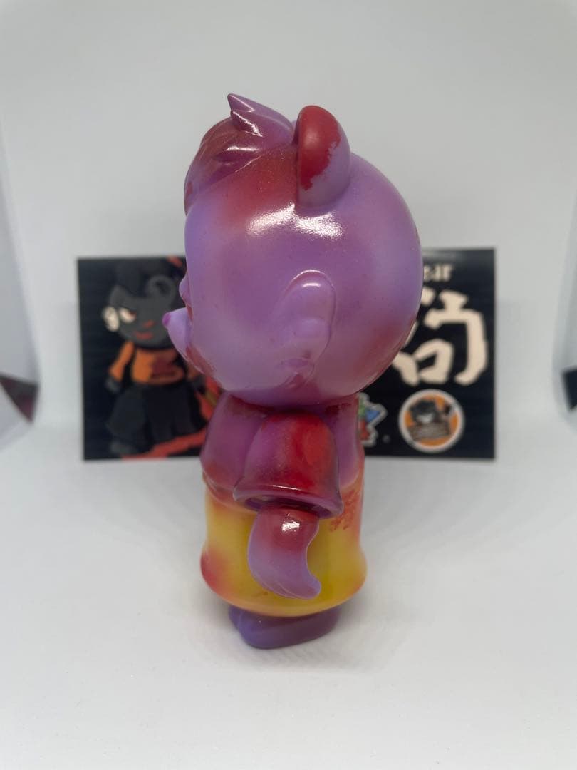 j*a様 モモジロウ　蓄光　ソフビ
