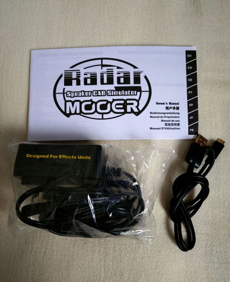Mooer Radar スピーカーシミュレーターエフェクター