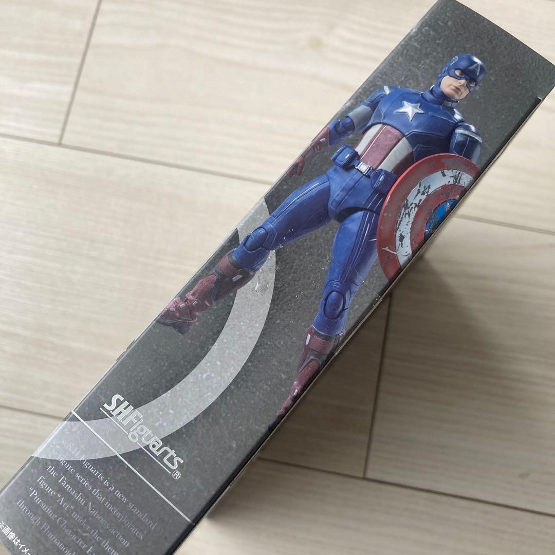 箱破れあり【新品・未開封】S.H.Figuarts キャプテン・アメリカ