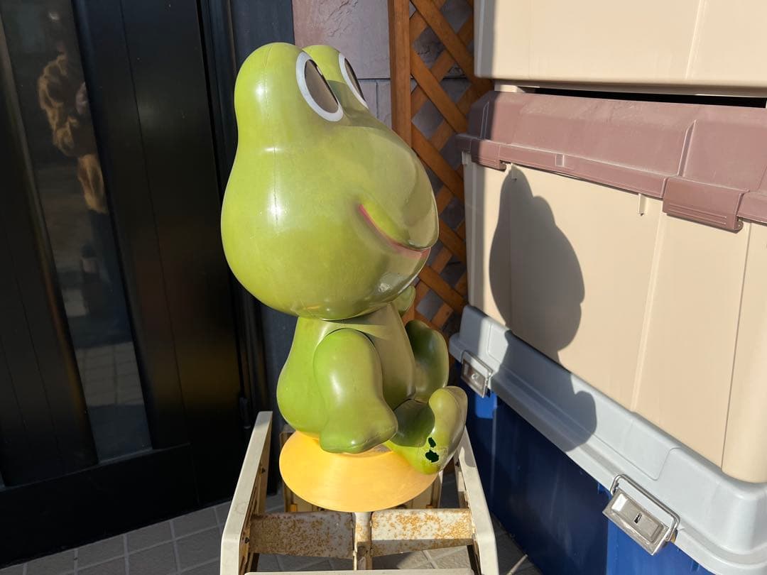 非売品　ケロちゃん台付き　高さ約1m レトロ　昭和レトロ　ビンテージ