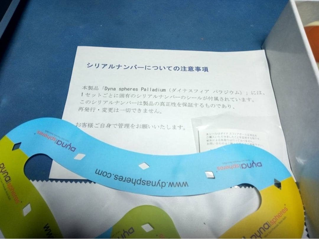 【希少】シリアルナンバー付き　ダイナスフィアパラジウム　ボールセット