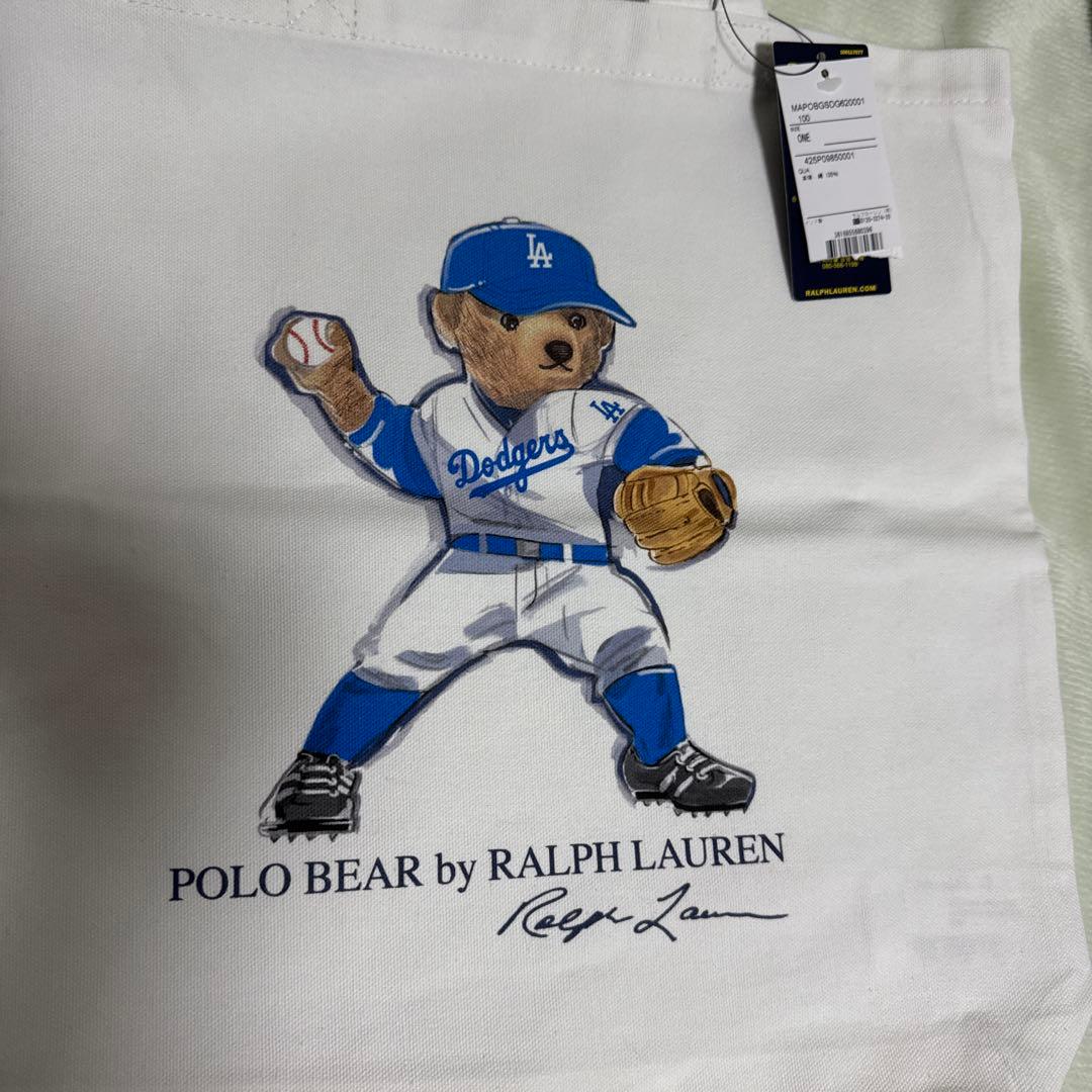 ラルフローレン×Dodgers 2025東京シリーズ限定トートバック