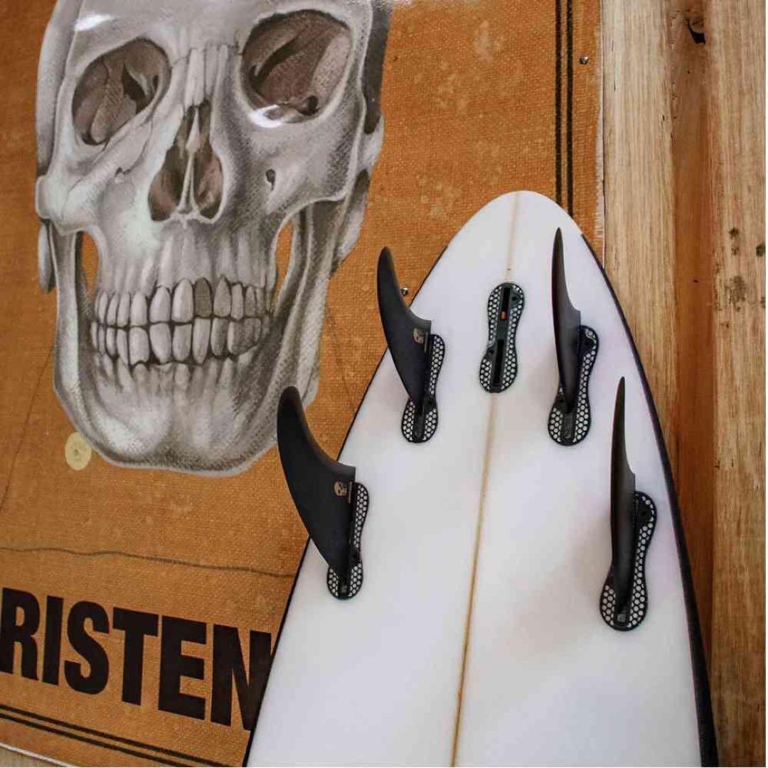 サーフィン・ボディボード FCS 2 CHRISTENSON TRI-QUAD FIN