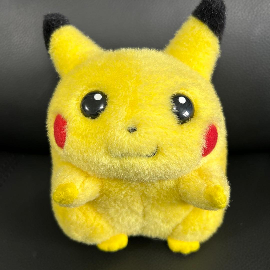 ピカチュウ ぬいぐるみ 初期ピカ TOMY おなかを押すとなくヨ