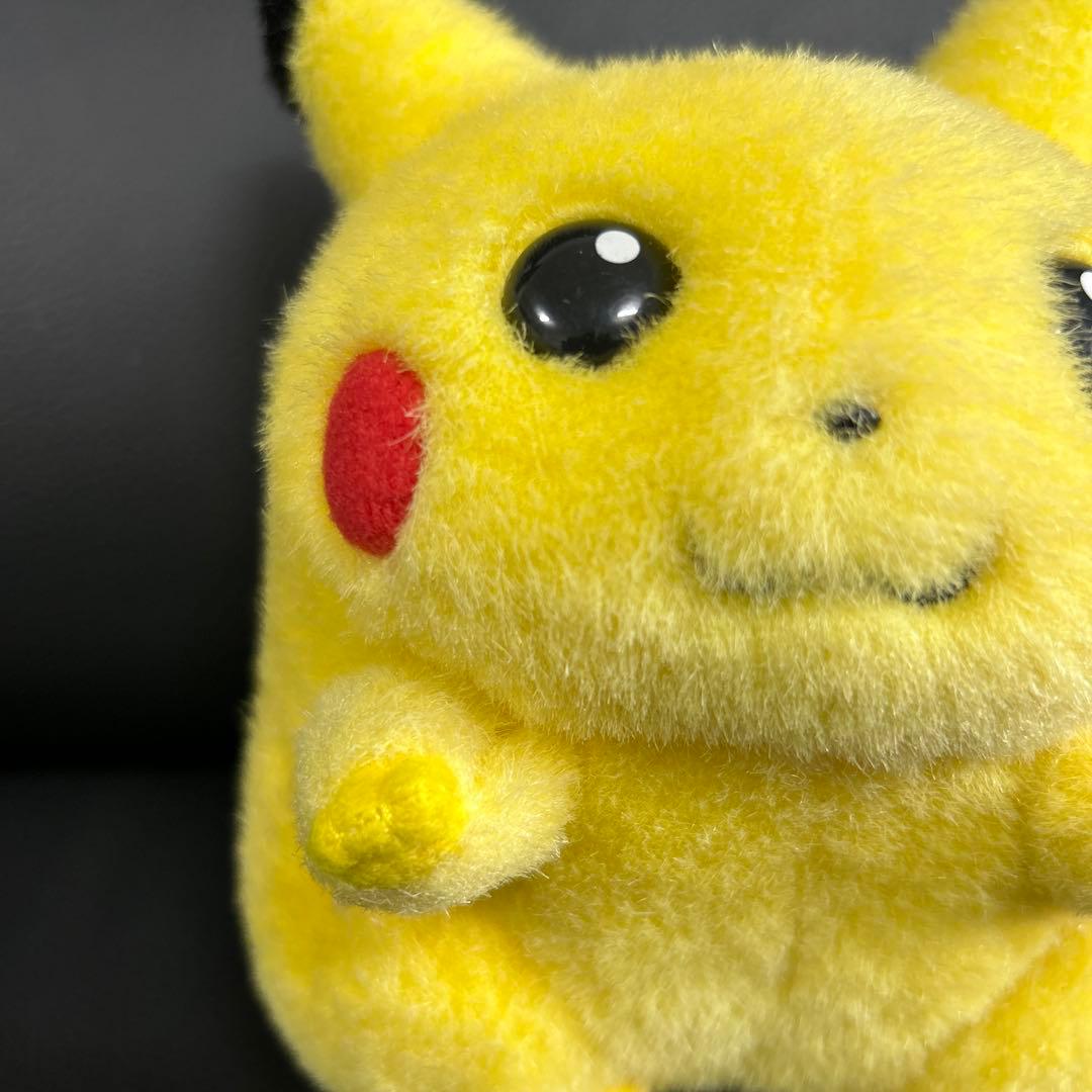 ピカチュウ ぬいぐるみ 初期ピカ TOMY おなかを押すとなくヨ