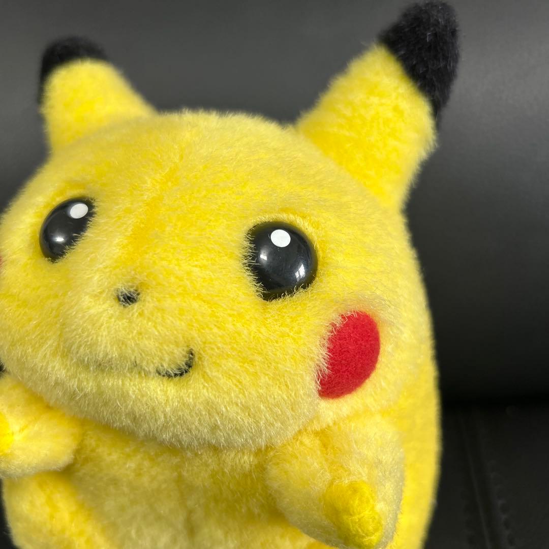 ピカチュウ ぬいぐるみ 初期ピカ TOMY おなかを押すとなくヨ