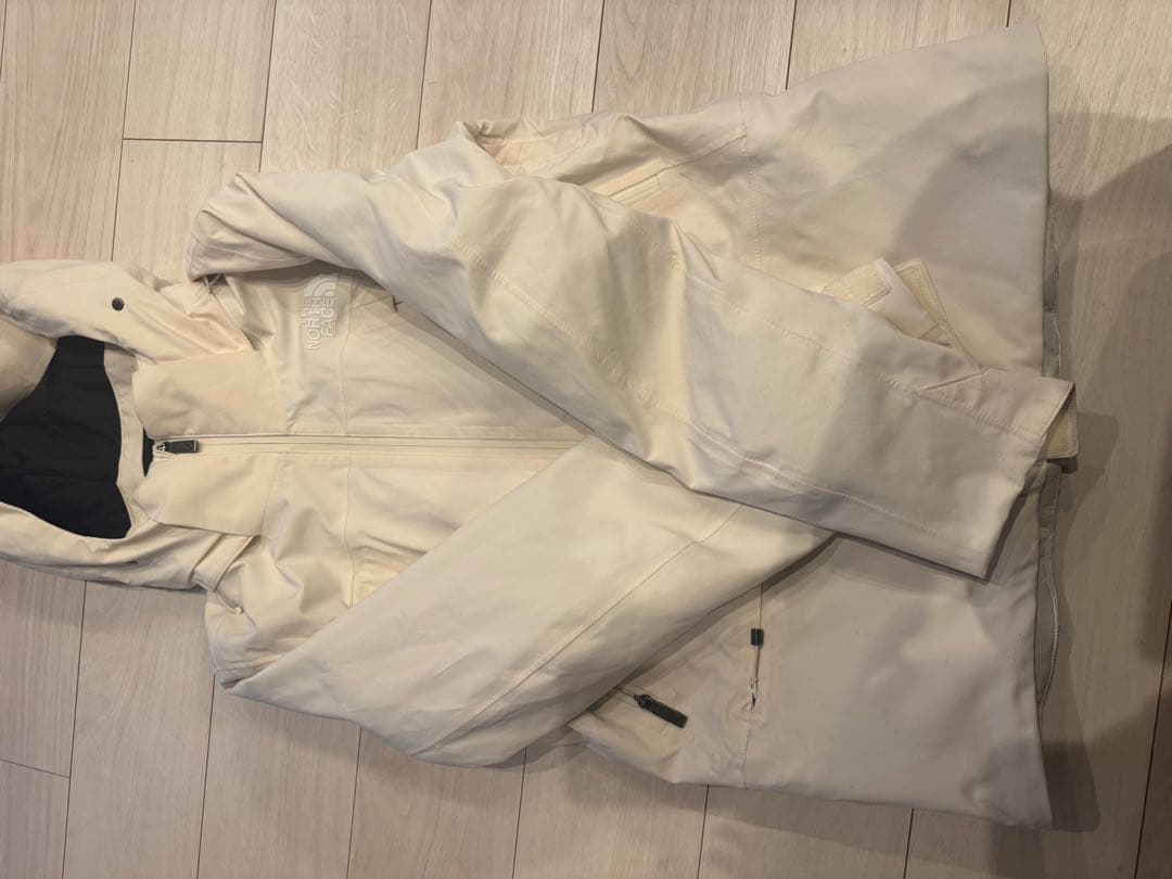 The North Face レナドジャケットホワイト スキーウェア　スノボ