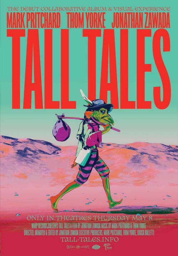 トム・ヨーク＆マーク・プリチャードTALL TALES T-SHIRT