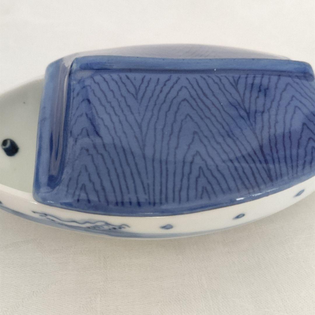 ユニークな珍しい 古伊万里 恵比寿様図　骨董 アンティーク