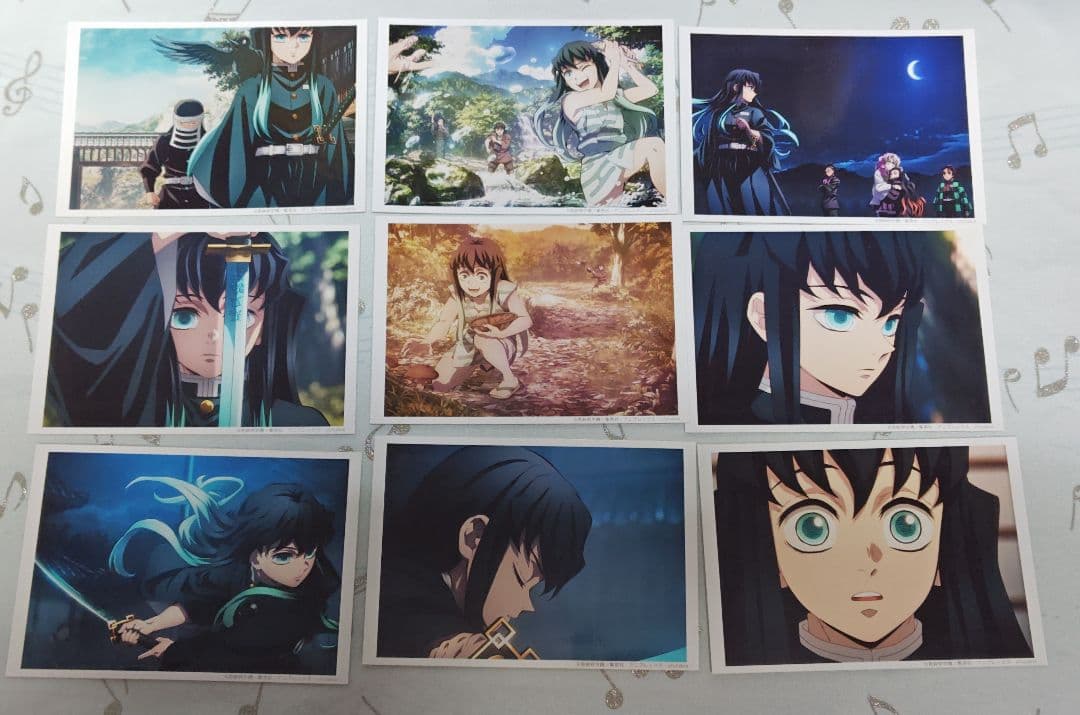 鬼滅の刃 場面写ブロマイドくじ ネットプリント 時透無一郎 合計84枚セット