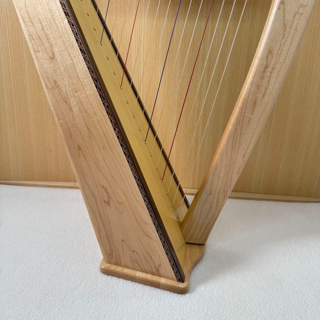Aoyama 青山ハープ　サウルハープ　25S 専用ケース付き　25弦
