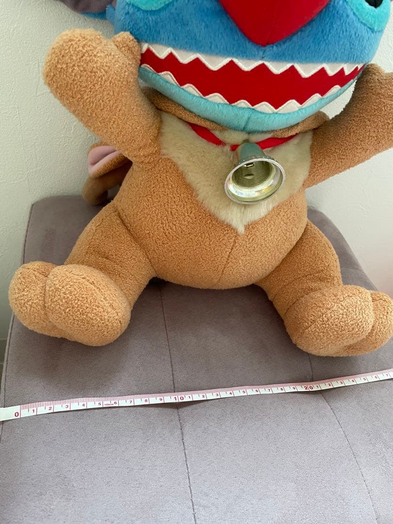 スティッチ　ディズニー　ぬいぐるみ　クリスマス