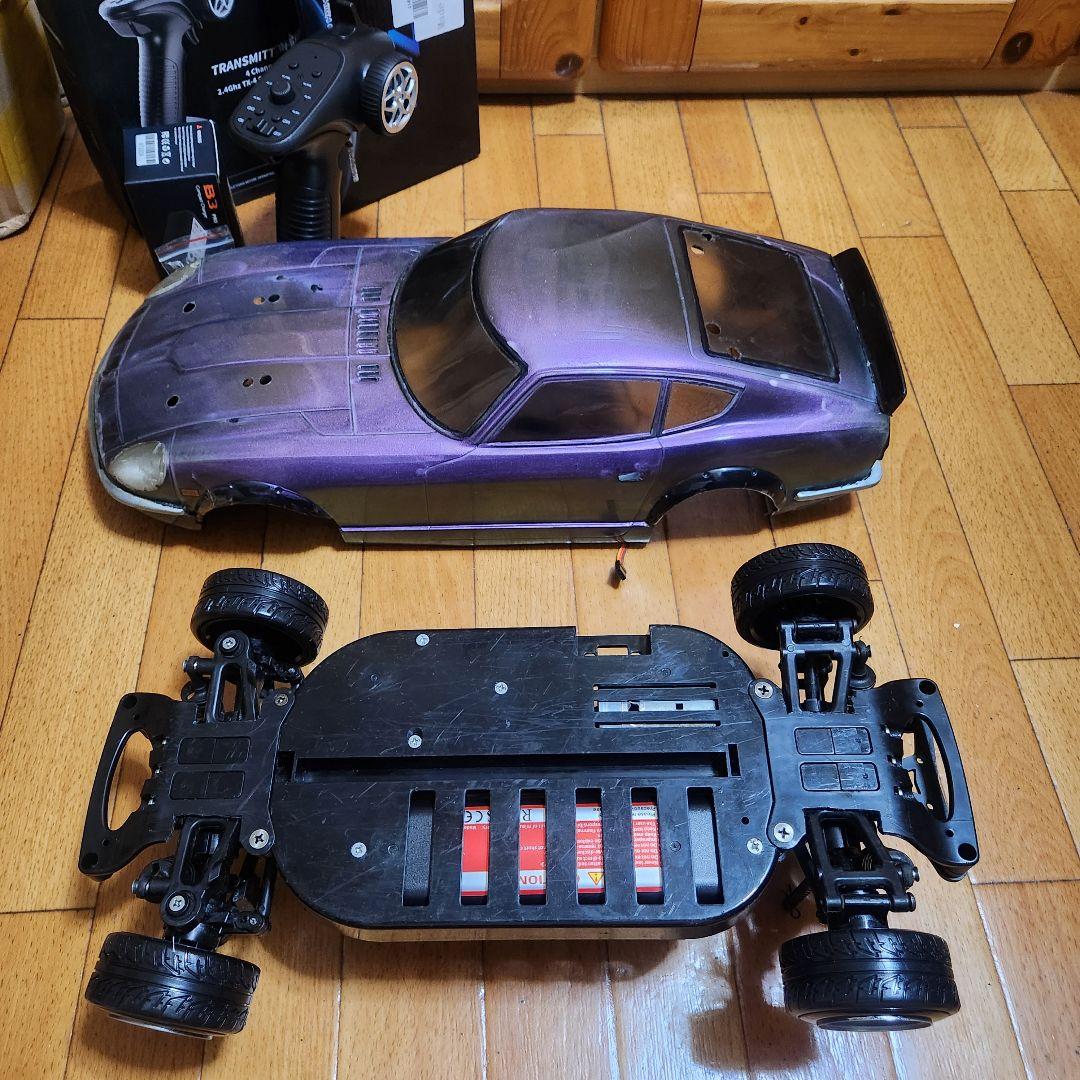 タミヤ ドリフト ラジコン フルセット　TT01　旧車　Z　ボディ　　　tt02