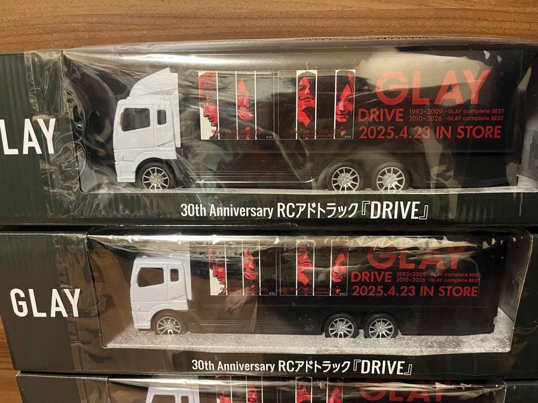 GLAY×GiGO コラボ景品　アドトラック　5台セット　30th