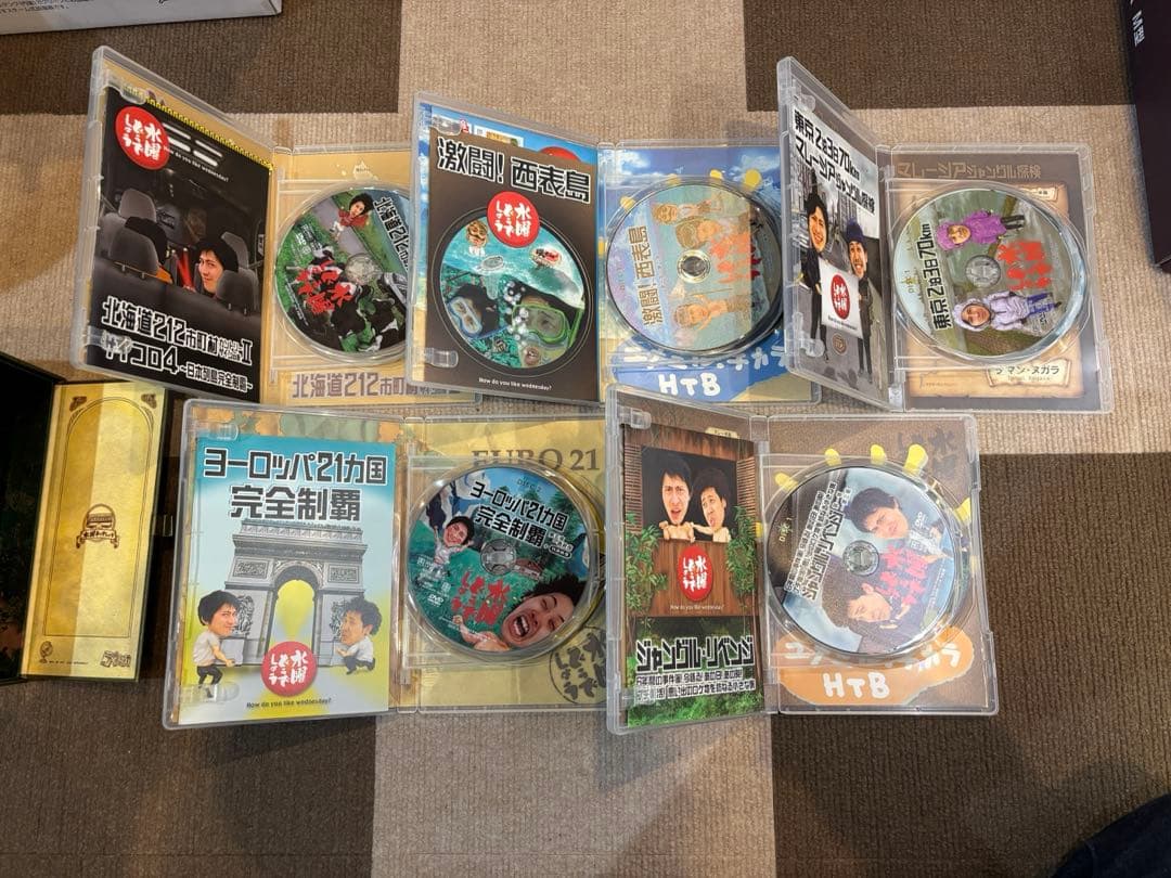 水曜どうでしょう コンプリートBOX Vol.2Vol.3 Vol.6その他8枚