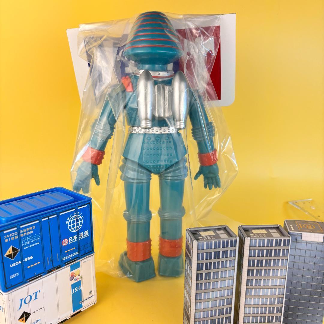 ジャイアントロボ ドリーム ロケット ソフビ (マルサン・ブルマァク）26ｃｍ