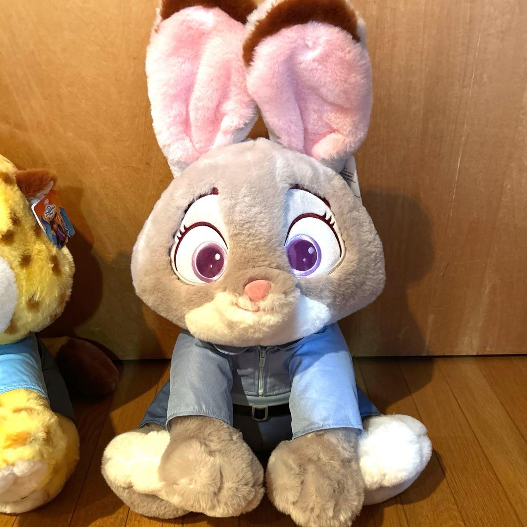 【新品タグ付】ズートピア2 ジュディ ニック クロウハウザーぬいぐるみ　コストコ