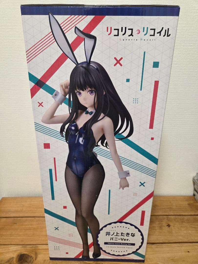 【新品未開封】リコリス・リコイル 井ノ上たきな フィギュア 1/4 バニーVer